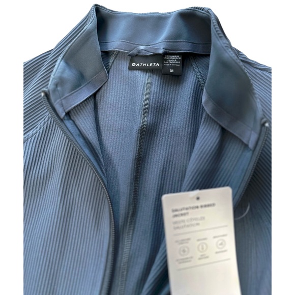 ATHLETA Salutation Jacket Granite Blue - Picture 6 of 7